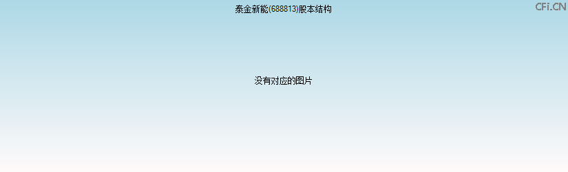 泰金新能(688813)股本结构图