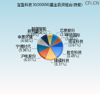 000698基金投资组合(持股)图