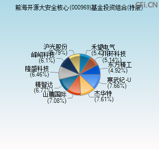 000969基金投资组合(持股)图