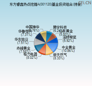 001120基金投资组合(持股)图