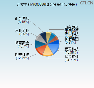 003886基金投资组合(持股)图