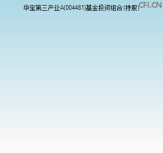 004481基金投资组合(持股)图