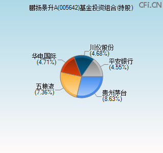 005642基金投资组合(持股)图