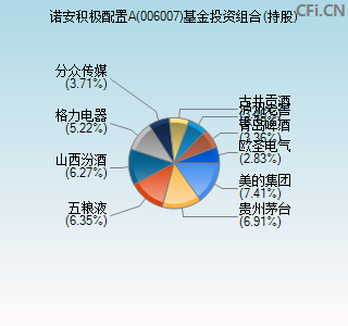 006007基金投资组合(持股)图