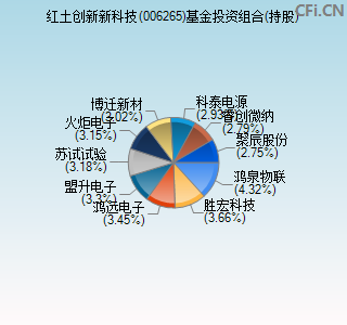 006265基金投资组合(持股)图