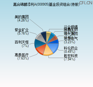 008905基金投资组合(持股)图