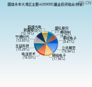 009055基金投资组合(持股)图