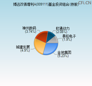 009111基金投资组合(持股)图