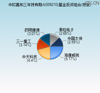 009210基金投资组合(持股)图