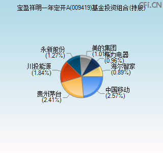 009419基金投资组合(持股)图