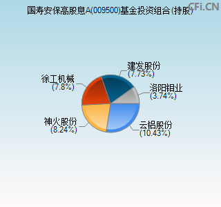 009500基金投资组合(持股)图