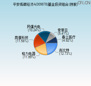 009878基金投资组合(持股)图