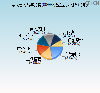 009998基金投资组合(持股)图