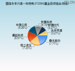 012064基金投资组合(持股)图