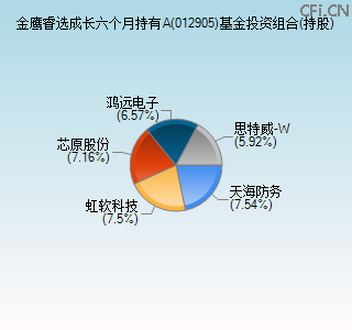 012905基金投资组合(持股)图