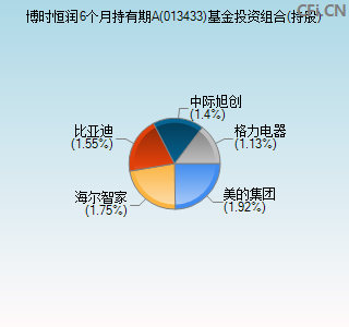 013433基金投资组合(持股)图