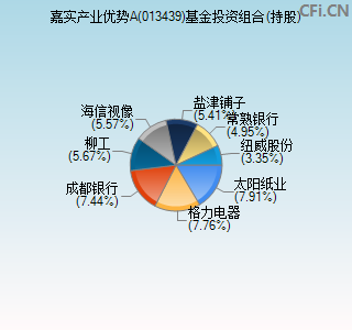 013439基金投资组合(持股)图