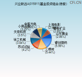 015911基金投资组合(持股)图