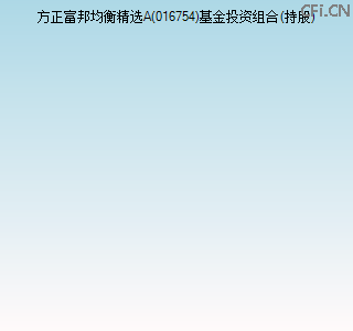 016754基金投资组合(持股)图