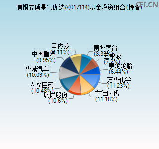 017114基金投资组合(持股)图