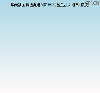 019800基金投资组合(持股)图