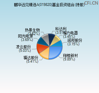 019820基金投资组合(持股)图