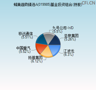 019985基金投资组合(持股)图