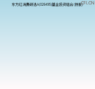 026495基金投资组合(持股)图