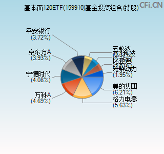 159910基金投资组合(持股)图