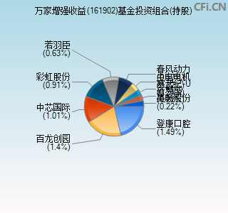 161902基金投资组合(持股)图