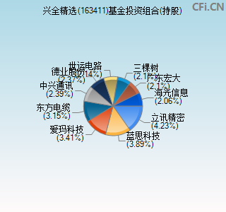 163411基金投资组合(持股)图