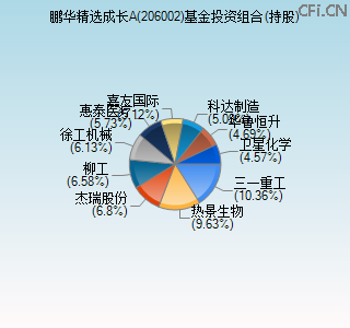 206002基金投资组合(持股)图 206002基金投资组合(持股)图