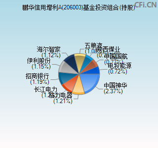 206003基金投资组合(持股)图