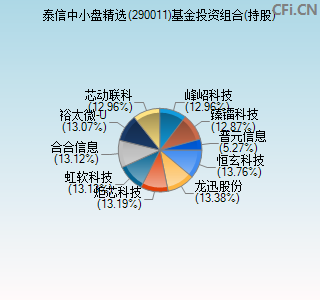 290011基金投资组合(持股)图