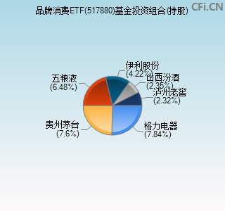 517880基金投资组合(持股)图