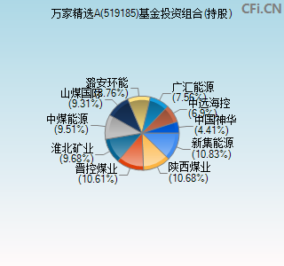 519185基金投资组合(持股)图