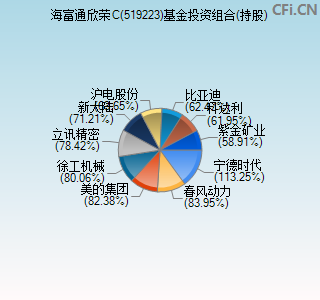 519223基金投资组合(持股)图