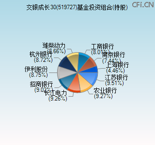 519727基金投资组合(持股)图