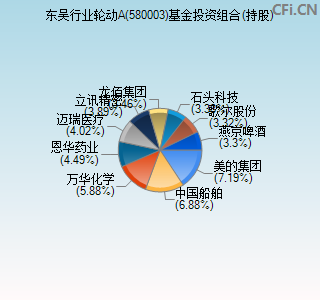 580003基金投资组合(持股)图