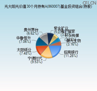 860007基金投资组合(持股)图