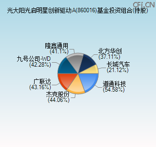 860016基金投资组合(持股)图