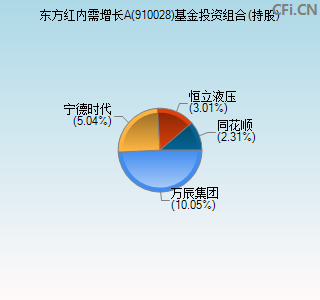 910028基金投资组合(持股)图