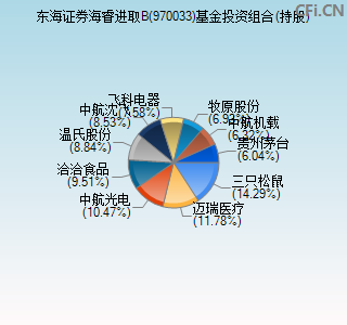 970033基金投资组合(持股)图