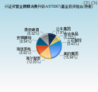 970067基金投资组合(持股)图