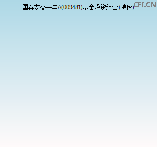 009481基金投资组合(持股)图 009481基金投资组合(持股)图