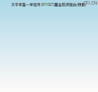 011327基金投资组合(持股)图 011327基金投资组合(持股)图