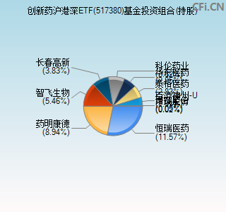517380基金投资组合(持股)图