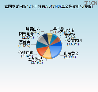 013143基金投资组合(持股)图 013143基金投资组合(持股)图