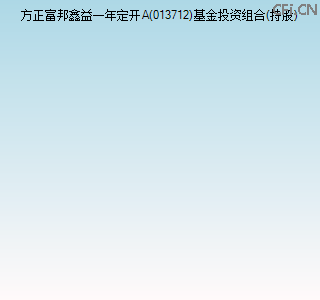 013712基金投资组合(持股)图 013712基金投资组合(持股)图