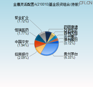 210010基金投资组合(持股)图 210010基金投资组合(持股)图